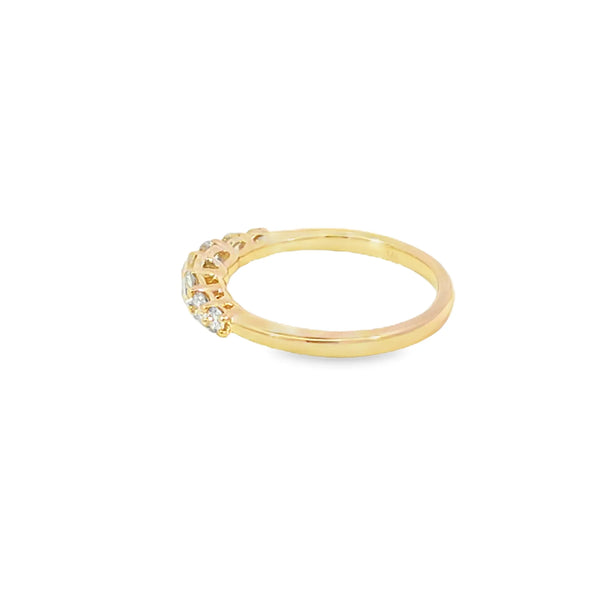 Churumbela en 14K en Oro Amarillo con 0.50CT en Diamantes calidad H VS1