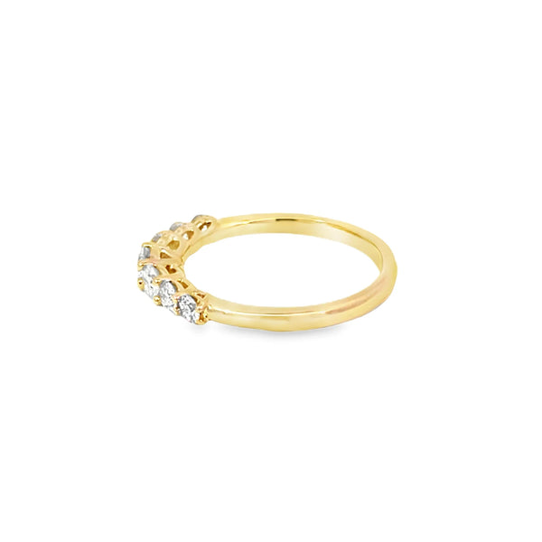 Churumbela en 14K en Oro Amarillo con 0.75CT en Diamante calidad H VS1