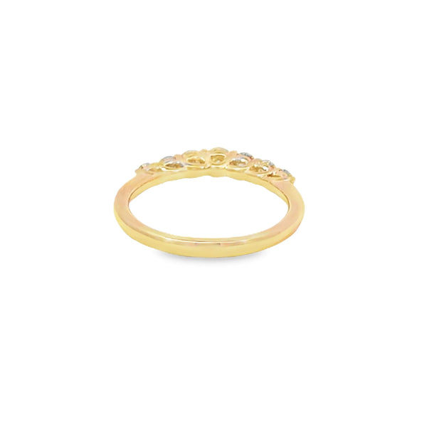 Churumbela en 14K en Oro Amarillo con 0.75CT en Diamante calidad H VS1