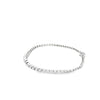 Brazalete en oro blanco de 18K con 1.15 ct en diamantes