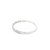 Brazalete en oro blanco de 14K con 1.57 ct en diamantes