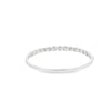 Brazalete en oro blanco de 14K con 1.57 ct en diamantes