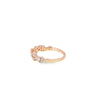 Anillo femenino en oro de 18K con diamante de 0.60 ct, estilo luminoso