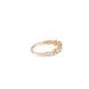 Anillo femenino en oro de 18K con diamante de 0.60 ct, estilo luminoso