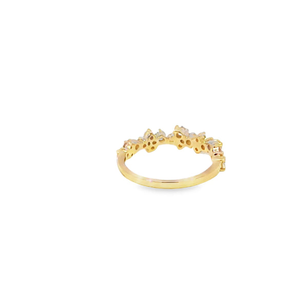 Anillo para dama en oro de 18K con diamante de 0.60 ct, sofisticación brillante