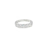 Anillo de oro blanco de 18K para dama con diamante de 1.00 ct, lujo y presencia