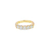 Anillo femenino en oro de 18K con diamante de 1.00 ct, lujo absoluto