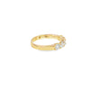 Anillo femenino en oro de 18K con diamante de 1.00 ct, lujo absoluto