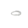 Anillo femenino en oro blanco de 18K con diamante de 0.47 ct, elegancia clásica