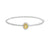 Brazalete en oro de 18K con diamantes de 0.55 ct, sofisticación brillante