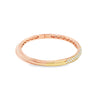 Brazalete femenino en oro de 18K con diamantes de 1.50 ct, estilo distinguido