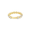 Churumbela femenina en oro amarillo de 14K con diamantes de 1.04 ct, lujo absoluto