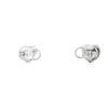 Aretes en 18K en oro blanco con 0.52ct en diamantes y 0.47 ct Yellow Fancy