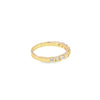 Churumbela en oro amarillo de 14K con diamante de 0.33CT