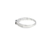Anillo dama en oro blanco de 14K con diamante de 0.10CT