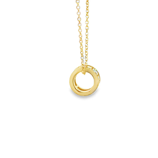 Dije con cadena en oro de 18K OA colección Belle Époque - Damiani