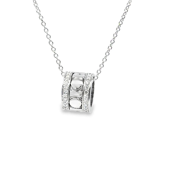 Dije con cadena en oro de 18K OB colección Belle Époque - Damiani