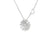 Dije con cadena en oro de 18K OB con piedra Margarita - Damiani