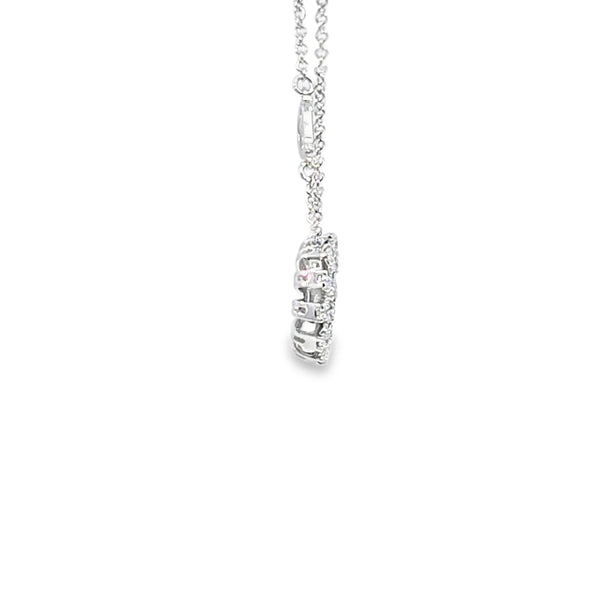 Dije con cadena en oro de 18K OB con piedra Margarita - Damiani