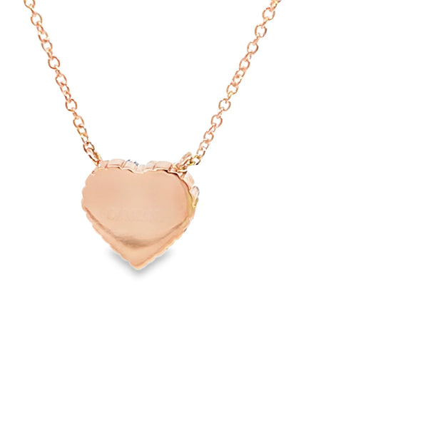 Dije con cadena en oro de 18K OA colección Belle Époque con madreperla (MOP) - Damiani