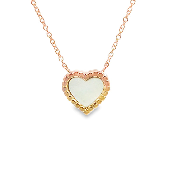 Dije con cadena en oro de 18K colección Belle Époque - Damiani