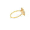 Anillo de dama en oro de 14K OA con diamante de 0.64 ct