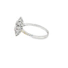 Anillo de dama en oro de 14K OB con diamante de 0.64 ct