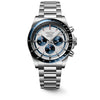Reloj Longines Conquest en acero automático 42 mm cronógrafo azul