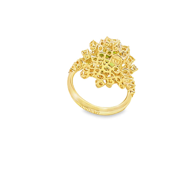 Anillo de dama en oro de 18K OA talla 13- Damiani