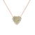 Dije con cadena en oro de 18K con madreperla (MOP)- Damiani