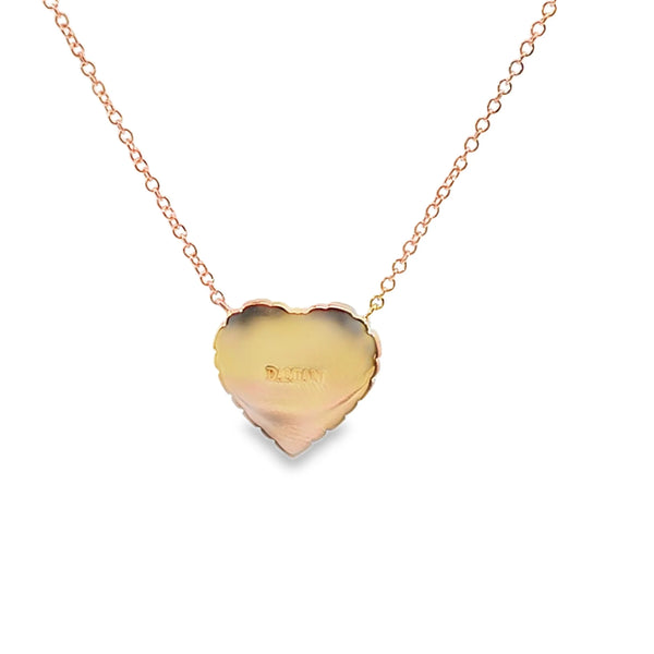Dije con cadena en oro de 18K con madreperla (MOP)- Damiani