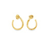 Aretes en oro de 14K OA con diamantes de 1.00 ct