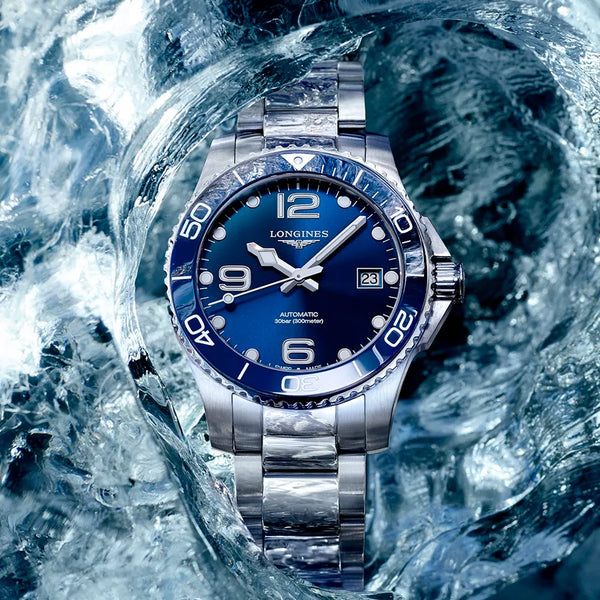 Reloj Longines HydroConquest de acero automático de 39 mm en azul