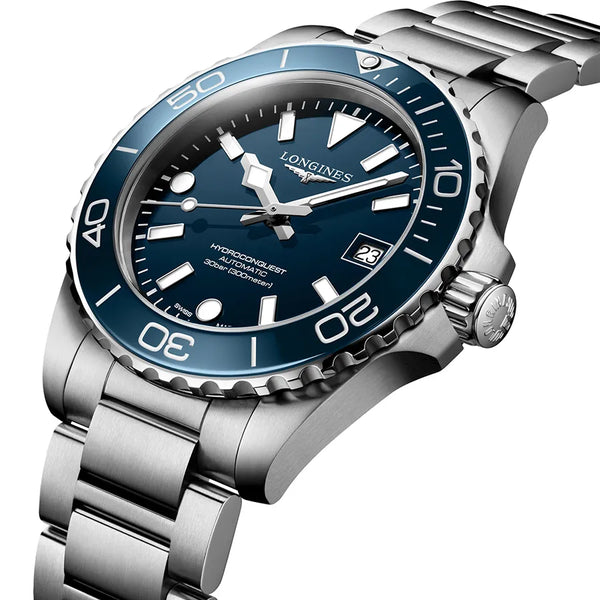 Reloj Longines HydroConquest de acero automático de 39 mm en azul