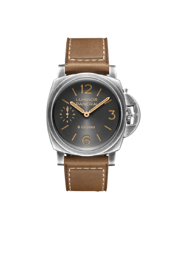 Reloj Panerai Luminor de acero manual de 44 mm reserva 8 días