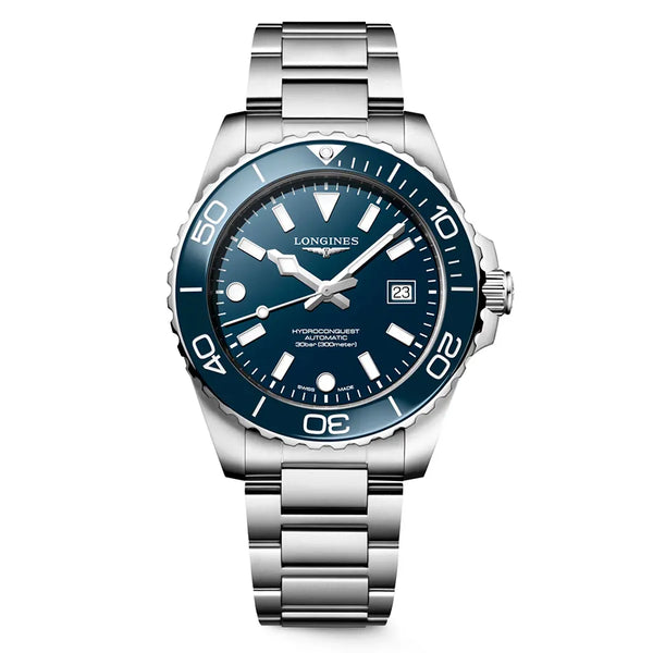 Reloj Longines HydroConquest de acero automático de 42 mm en azul