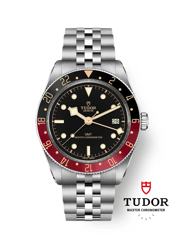 Reloj Tudor Black Bay Automático GMT de 39 mm en Acero Inoxidable con Bisel Pepsi