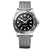 Reloj Longines HydroConquest de acero automático de 42 mm con correa mesh negra