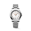 Reloj Longines Conquest de acero cuarzo de 34 mm en blanco