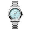 Reloj Longines Conquest de acero cuarzo de 34 mm en azul