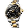Reloj Longines HydroConquest bicolor cuarzo de 42 mm en negro