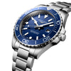Reloj Longines HydroConquest de acero cuarzo de 42 mm en azul