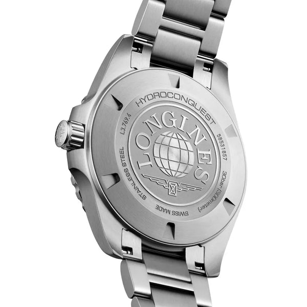 Reloj Longines HydroConquest de acero cuarzo de 42 mm en azul