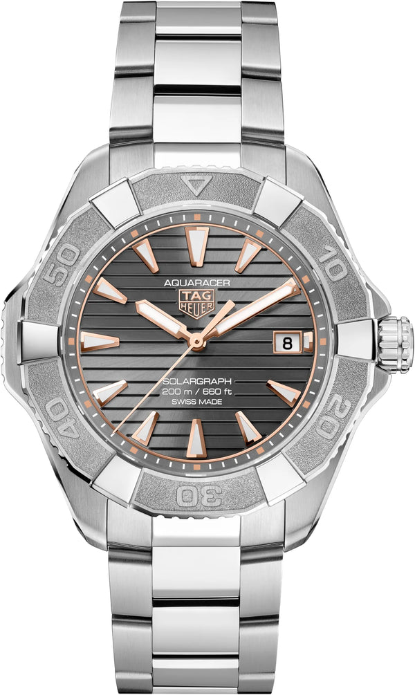 Reloj TAG Heuer Aquaracer de titanio cuarzo de 40 mm en gris