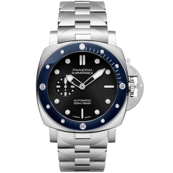 Reloj Panerai Submersible de acero automático de 44 mm en azul