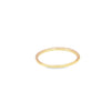 Churumbela en oro amarillo de 14K con diamante de 0.10CT