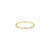 Churumbela en 14k en Oro Amarillo con 0.22 CT en Diamantes