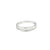 Churumbela en oro blanco de 14K con diamante de 0.49CT