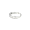 Churumbela en oro blanco de 14K con diamante de 0.49CT