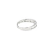 Churumbela en oro blanco de 14K con diamante de 0.49CT